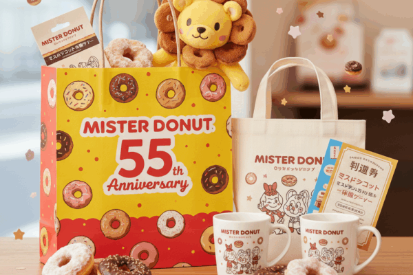 ミスド福袋2026の予約開始は12/3(水)から！歴代16年のコラボキャラが凄い！毎年買ってる中身をネタバレします！