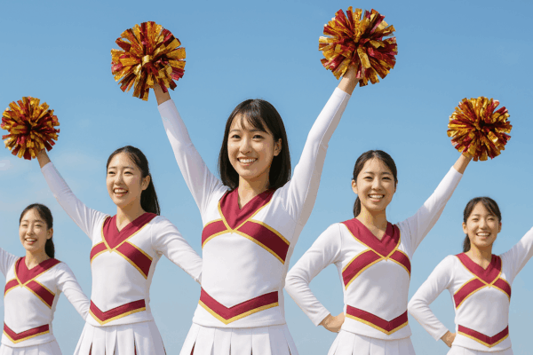 國次美緒のチアリーディングの経歴は？全国8度優勝の梅花高校が二冠挑戦【ミラモンGOLD出演】