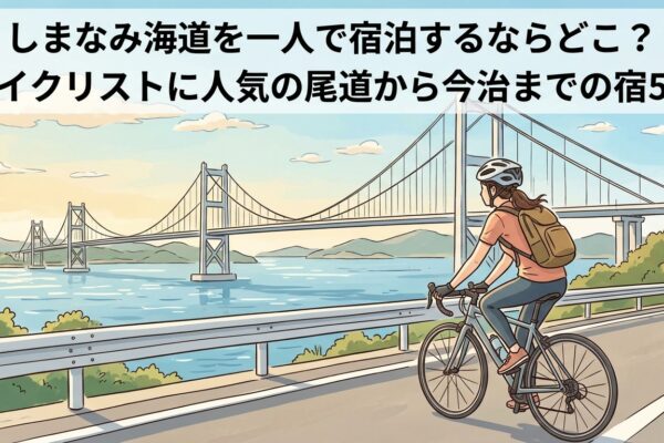 しまなみ海道を一人で宿泊するならどこ？サイクリストに人気の尾道から今治までの宿5選